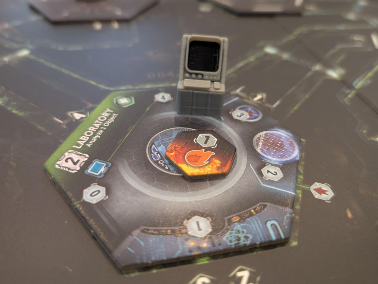 Computer Terminal Miniatures – 8-Pack Tokens for Nemesis (Unofficial 3D Printed Set)