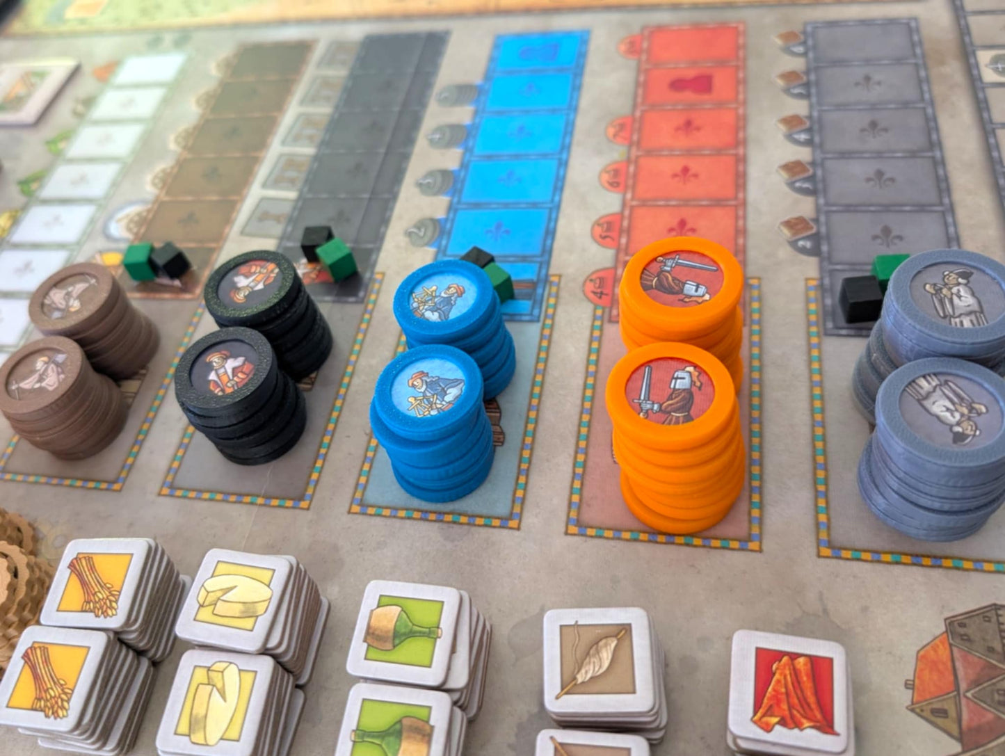 3D Printed Token Protectors for Orléans & Plague Expansion – Durable Snap-Fit Rings