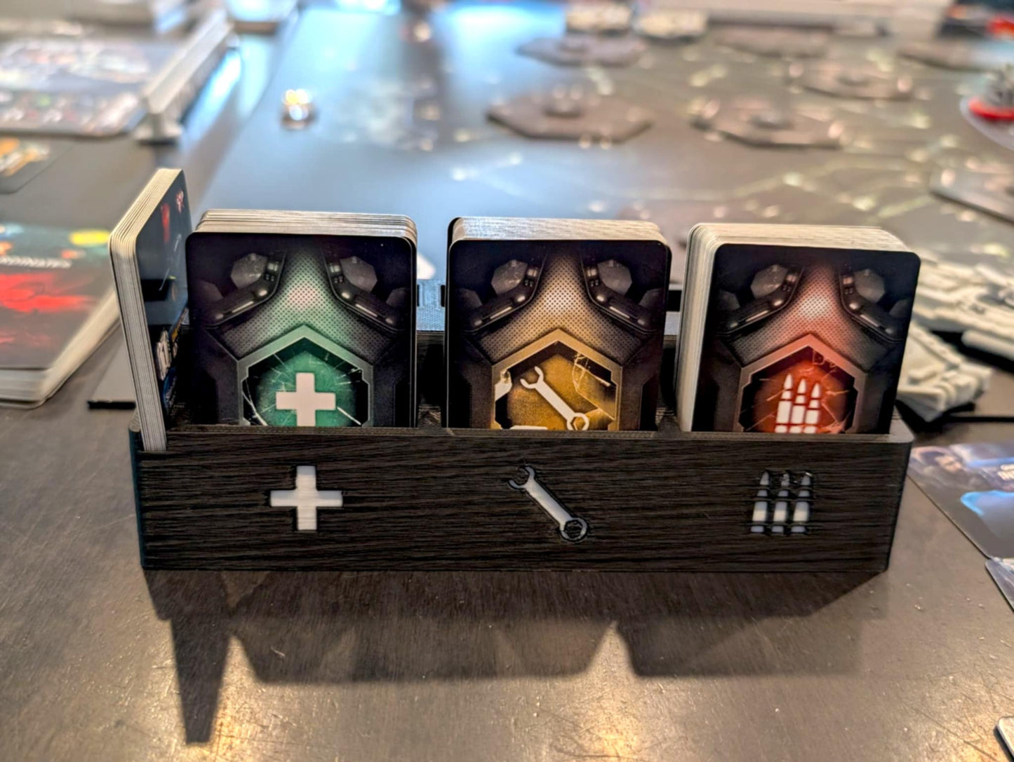 Nemesis Card Holders – Compatible with Sleeved or Unsleeved Cards | Board Game Upgrade