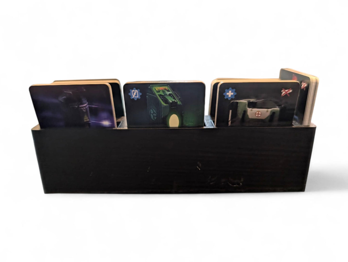 Nemesis Card Holders – Compatible with Sleeved or Unsleeved Cards | Board Game Upgrade