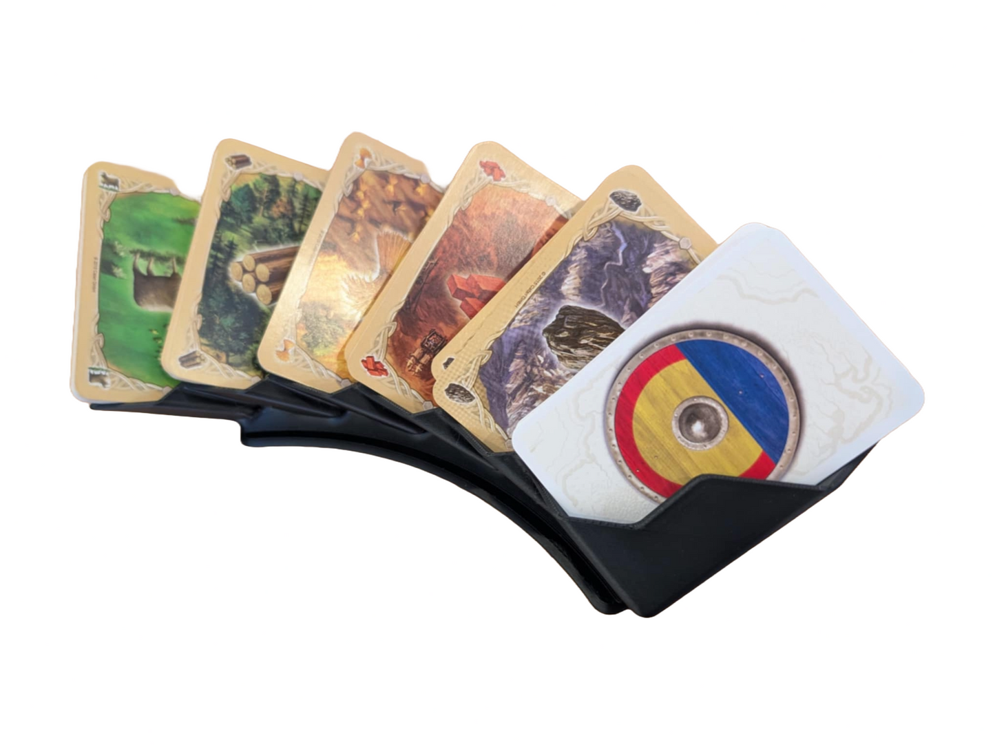 Catan Board game card holder - Resources cards organizer - Fit all resources cards