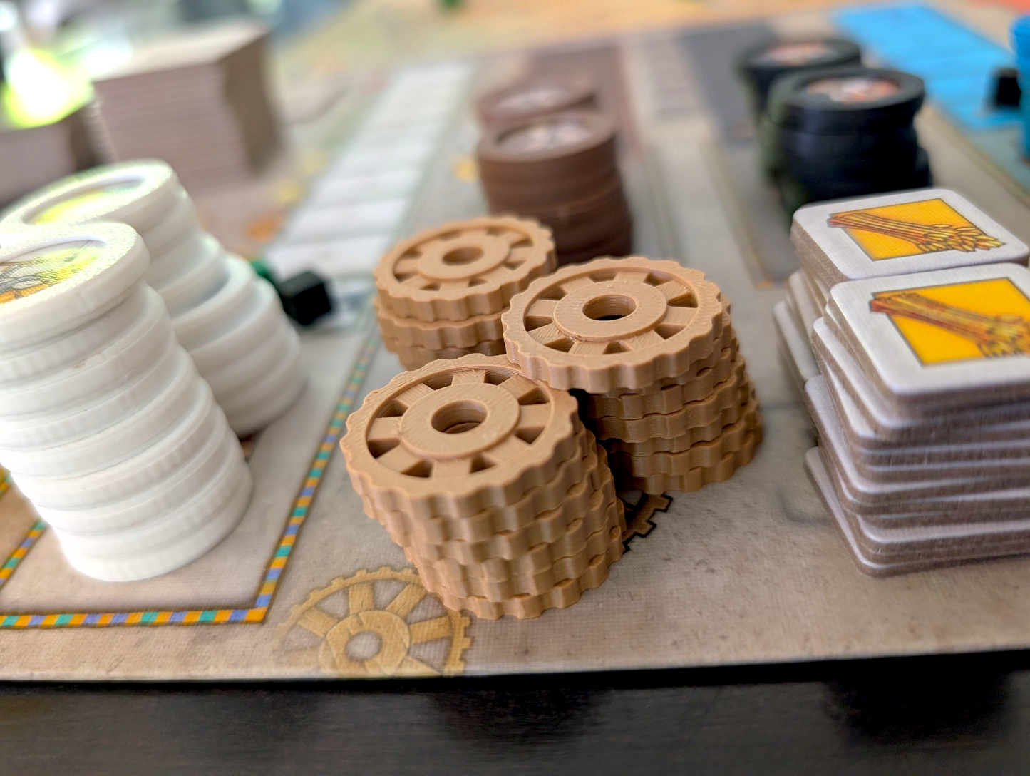 Orléans Technology Tokens (20‑Pack) – Premium Plastic Upgrade
