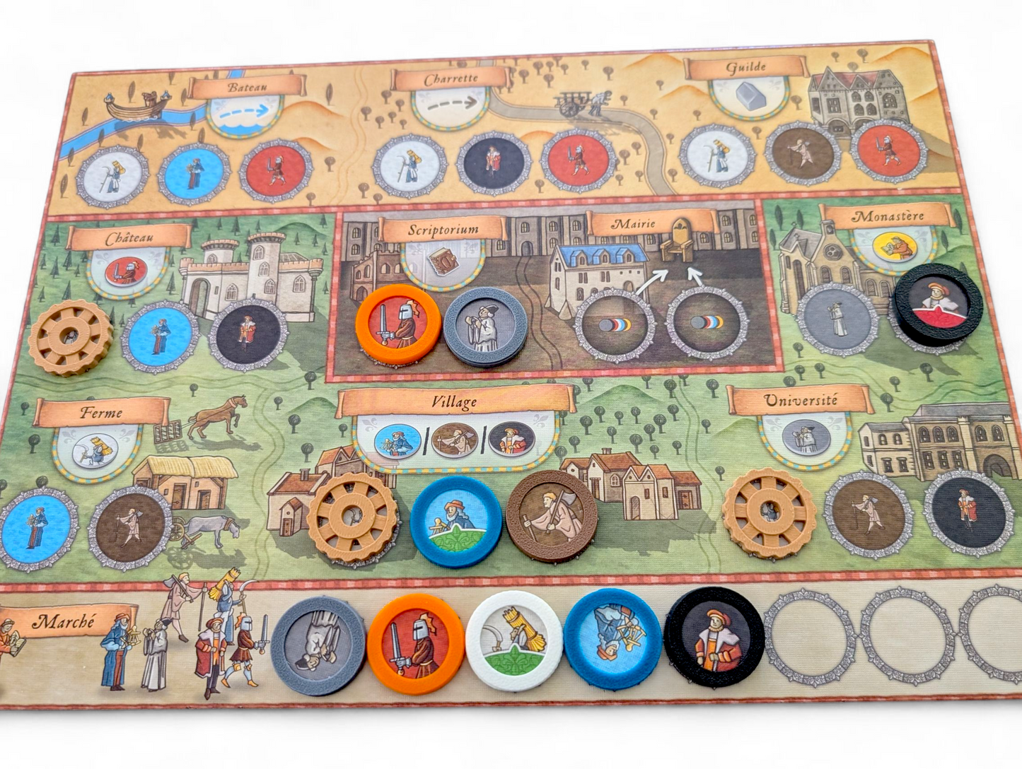 Orléans Technology Tokens (20‑Pack) – Premium Plastic Upgrade