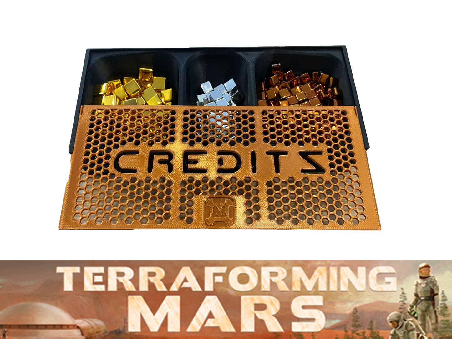 Terraforming Mars Cubes Container - Credit box