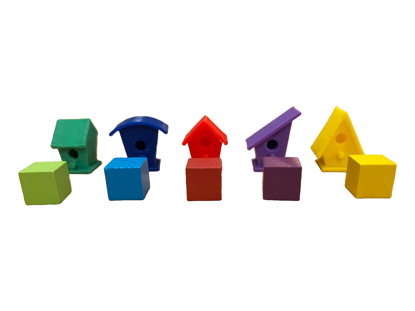 Wingspan Birdhouses tokens - 40 pcs