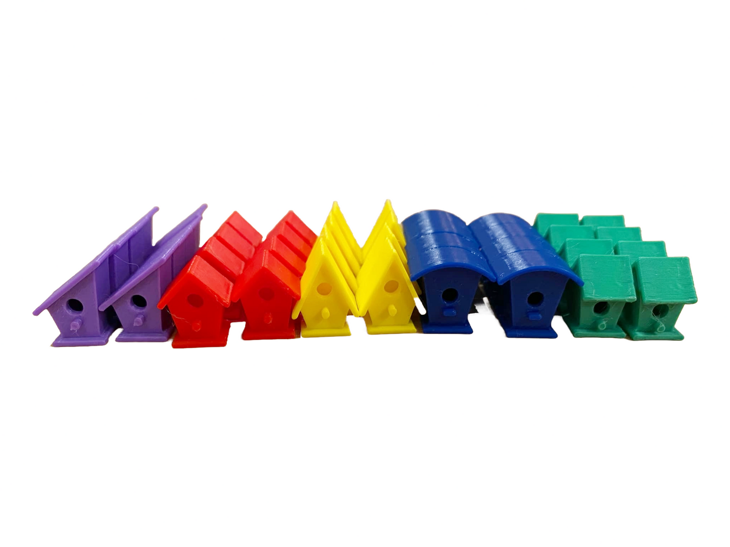 Wingspan Birdhouses tokens - 40 pcs