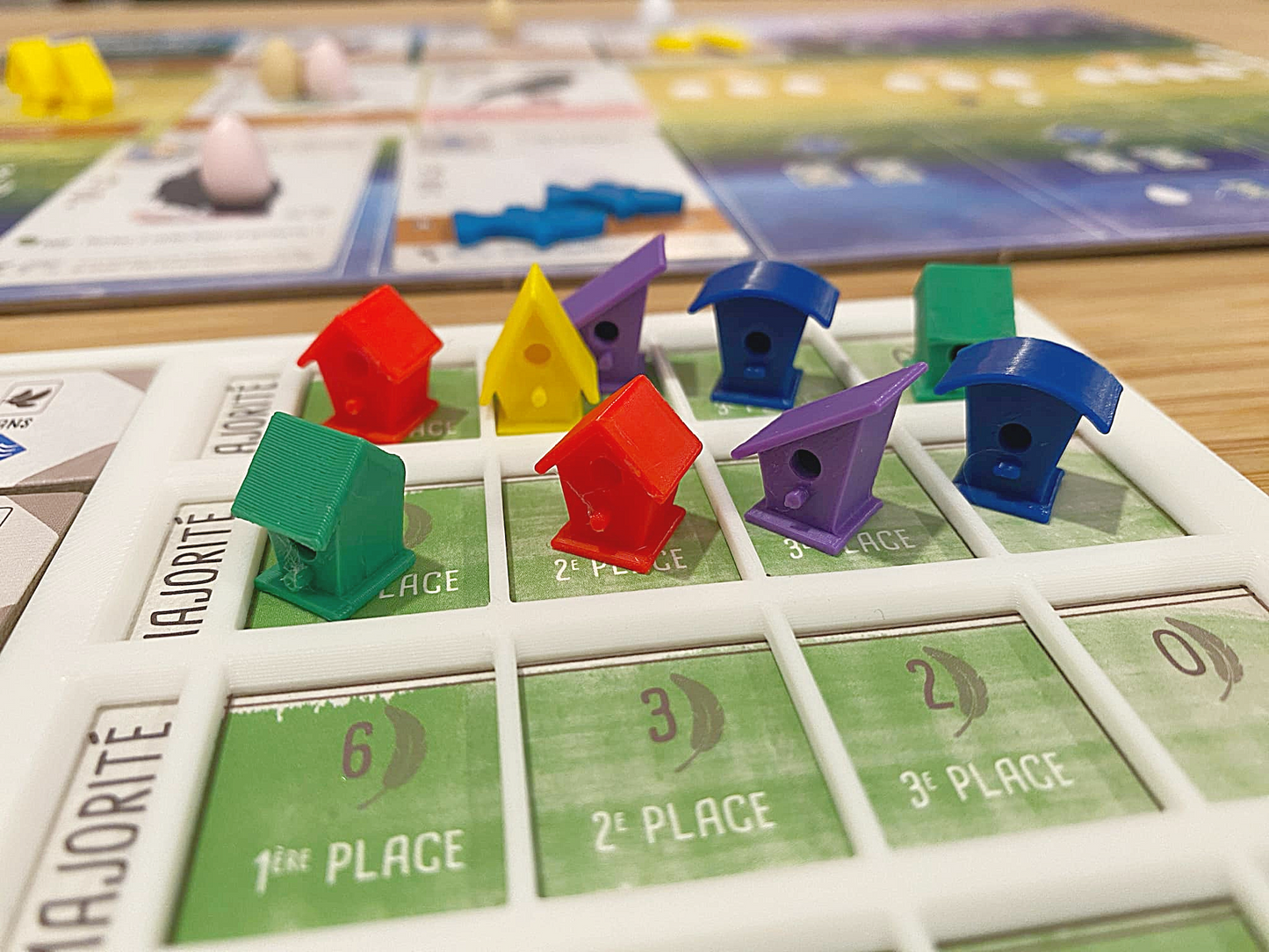 Wingspan - Cabanes à oiseaux (jetons d'actions) Lot de 40