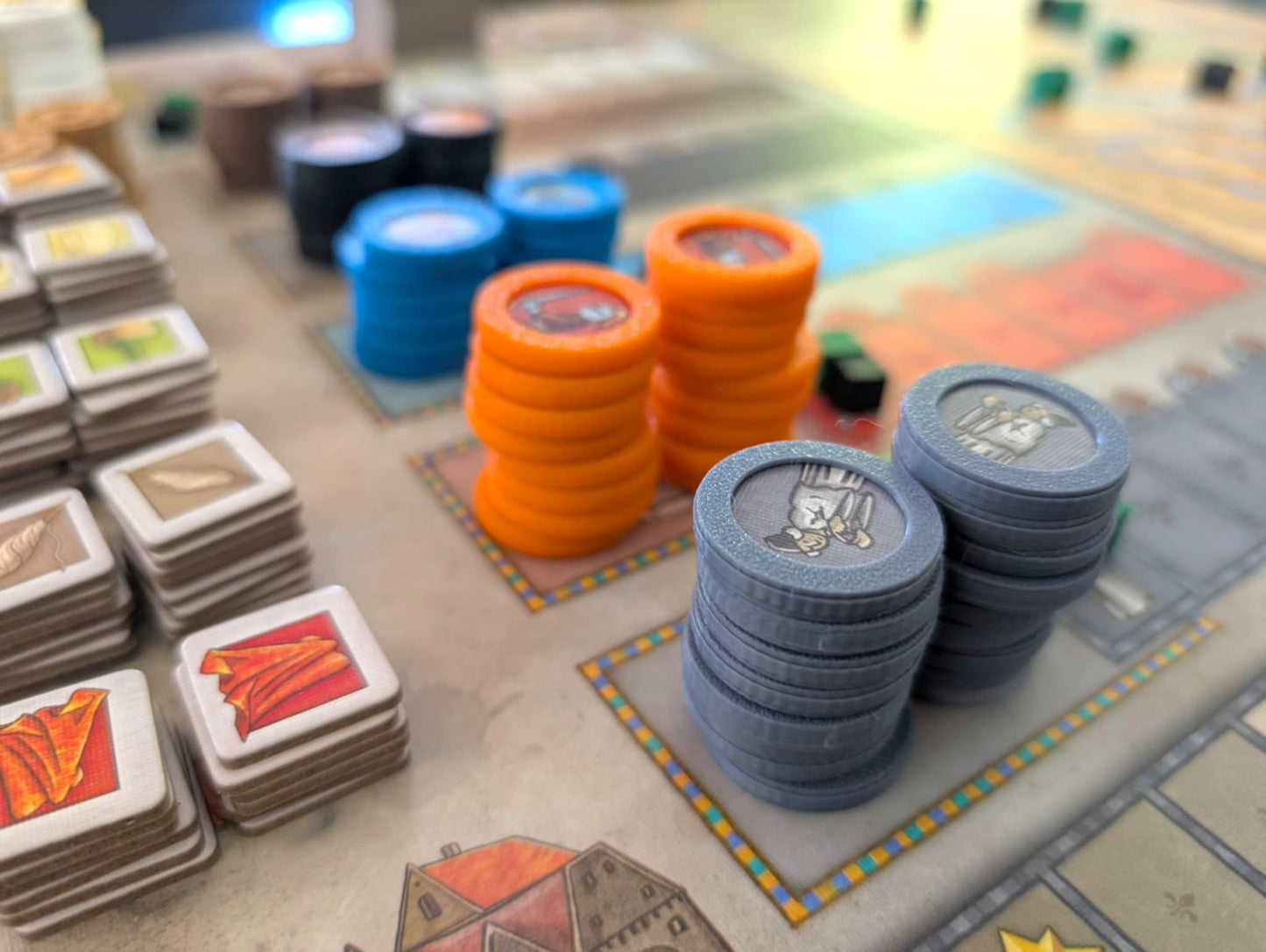 3D Printed Token Protectors for Orléans & Plague Expansion – Durable Snap-Fit Rings