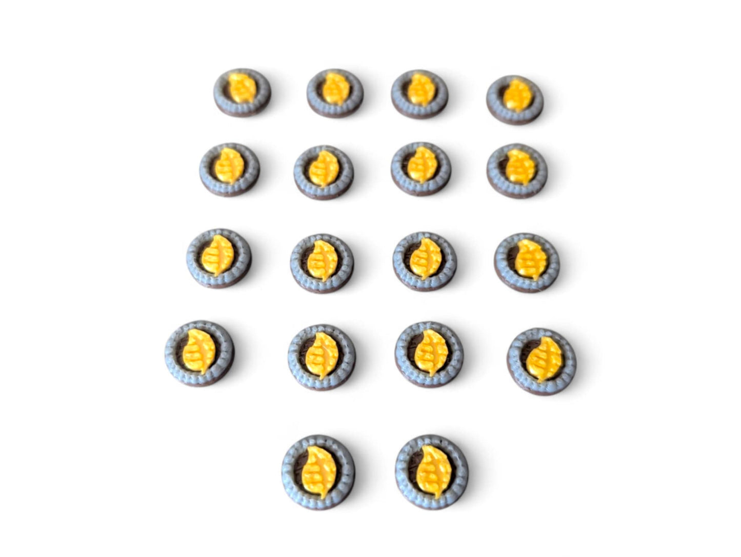 Everdell Newleaf Upgrade – 20 Golden Door / Occupied Tokens | Board Game Replacement Parts & Accessories (Unofficial)