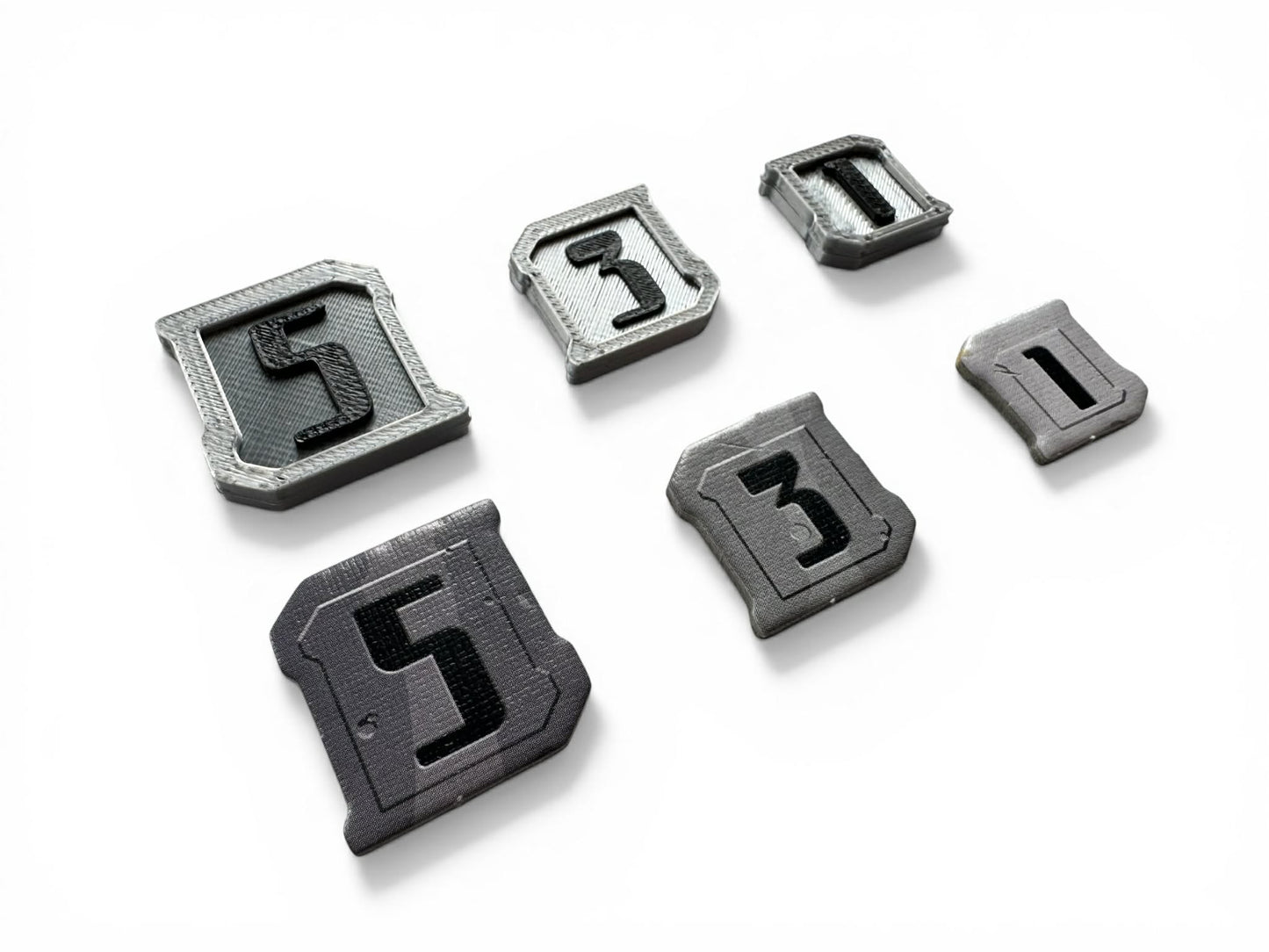 Zenith 3D Printed Credit Token Upgrade Set | Board Game Accessories | Sci-Fi Resource Tokens