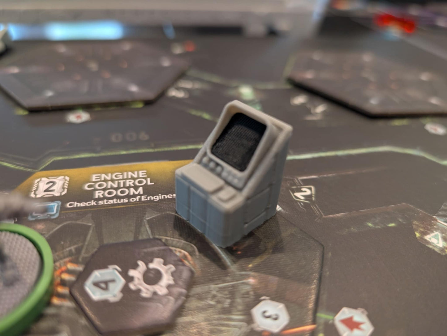 Computer Terminal Miniatures – 8-Pack Tokens for Nemesis (Unofficial 3D Printed Set)