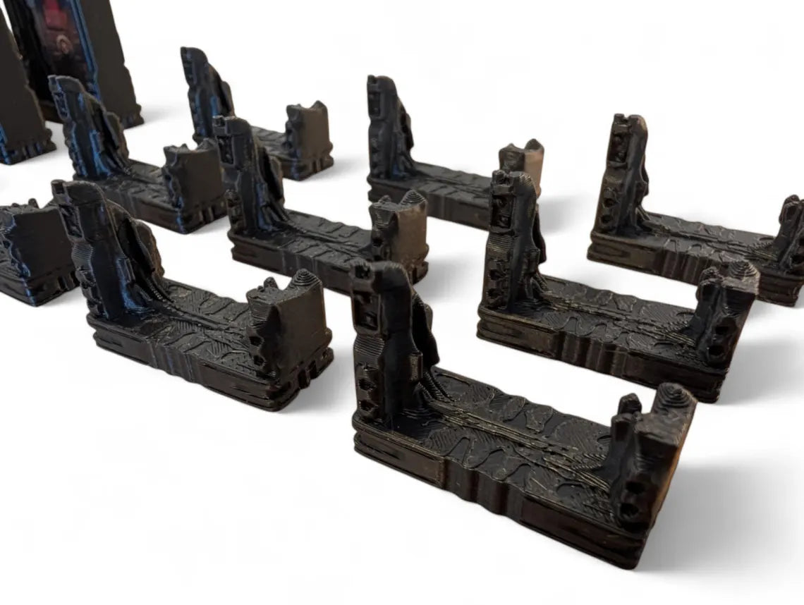 3D Doors for Nemesis Board Game – Sci-Fi Miniature Door Upgrades | Thematic Game Accessories