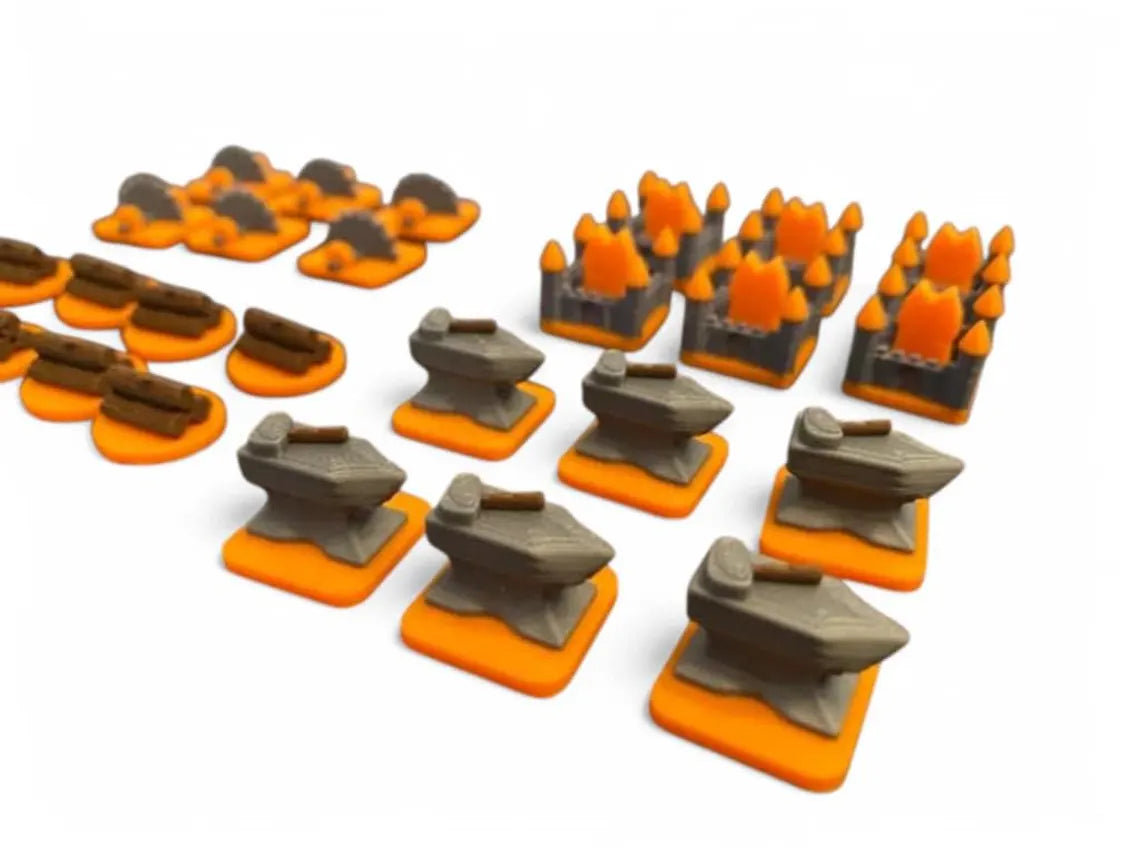 Root Board Game Upgrade - Root 3D set Deluxe Upgrade