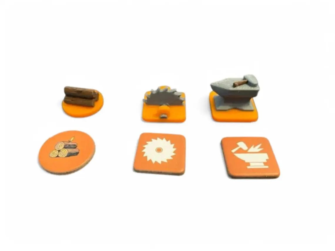 Root Board Game Upgrade - Root 3D set Deluxe Upgrade