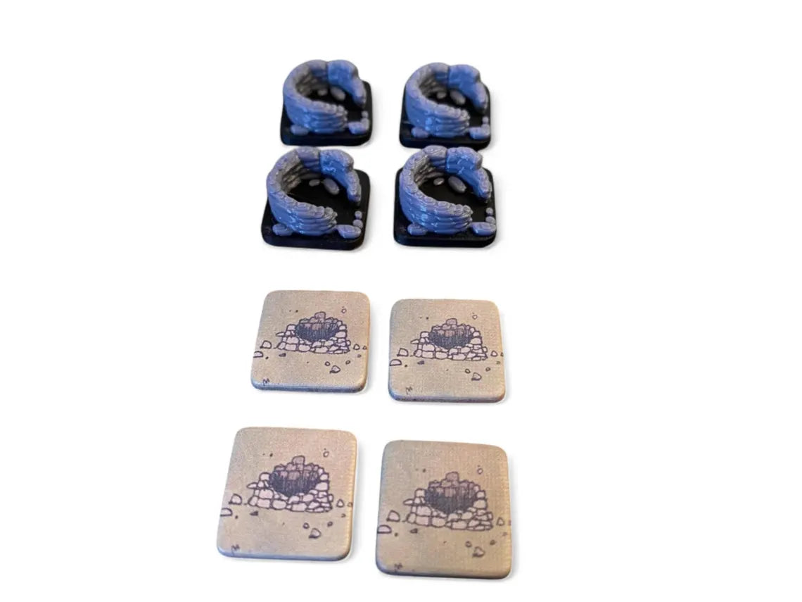 Root Board Game Upgrade - Root 3D set Deluxe Upgrade