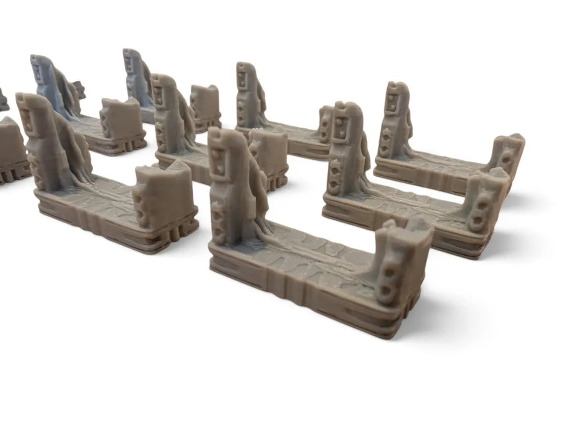 3D Doors for Nemesis Board Game – Sci-Fi Miniature Door Upgrades | Thematic Game Accessories
