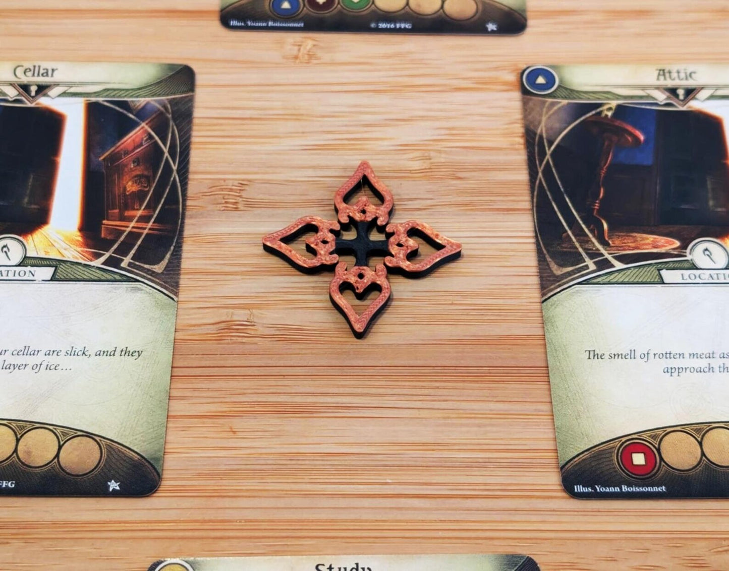 Arkham Horror LCG Premium Location Pointers Marker Arrows