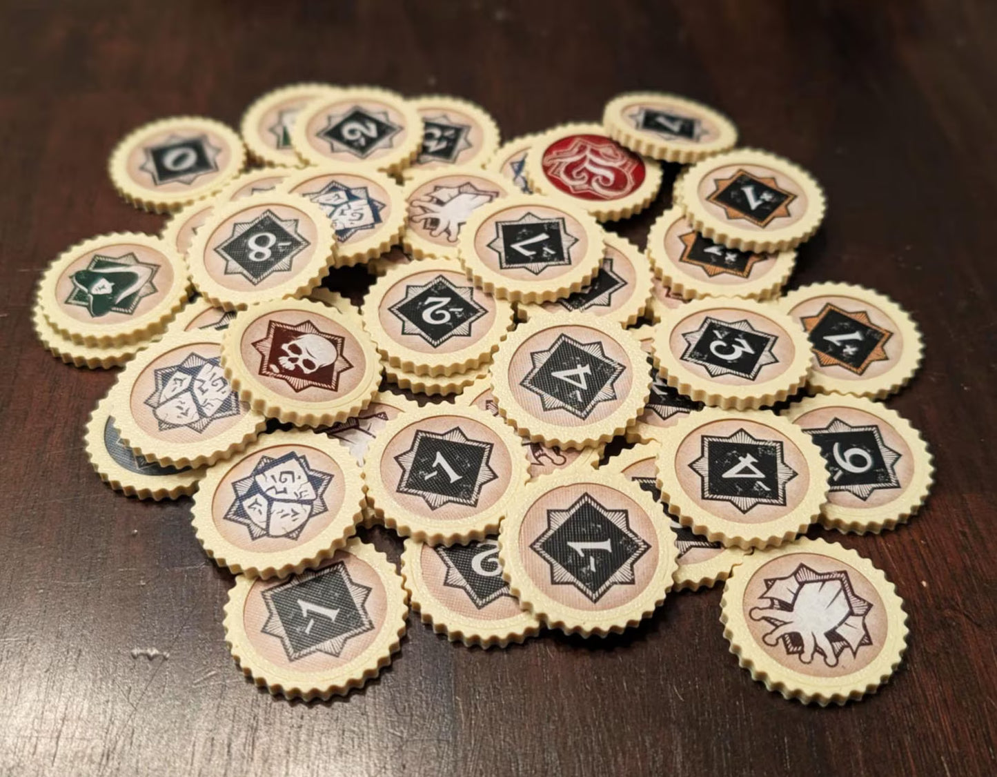 Arkham Horror LCG Coins Capsules - Arkham Horror Tokens Protectors