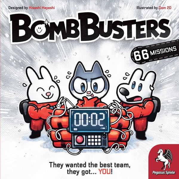 Bomb Busters board game 3D printed cable holders and inserts