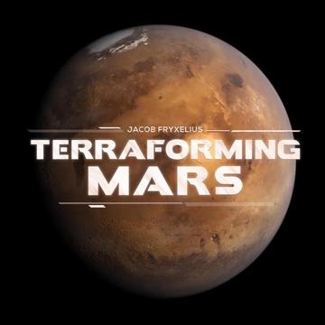 Terraforming Mars board game 3D printed forest ocean city tiles and resource tokens