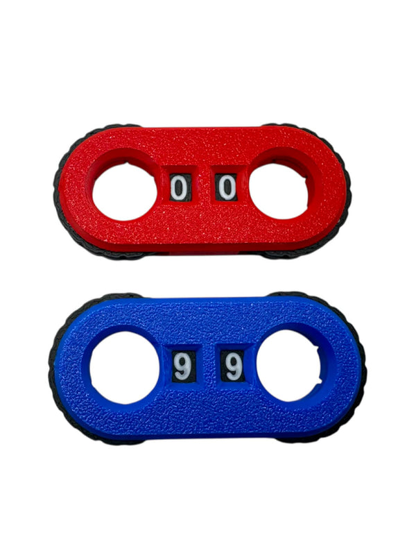 3D printed 0 to 99 game counters for MTG DnD and RPGs