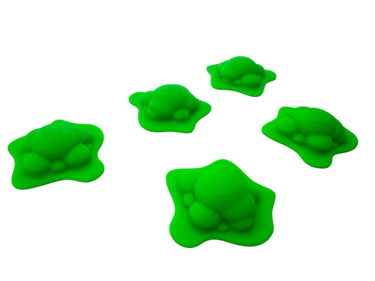 Gloomhaven Poison Trap Markers – 3D Printed Terrain Tokens for RPG & Board Games (Set of 6) - Compatible with Gloomhaven Jaws of The Lion