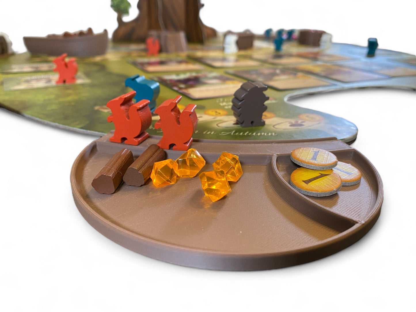 Everdell Unofficial Player Board - Hold your ressources and Meeples