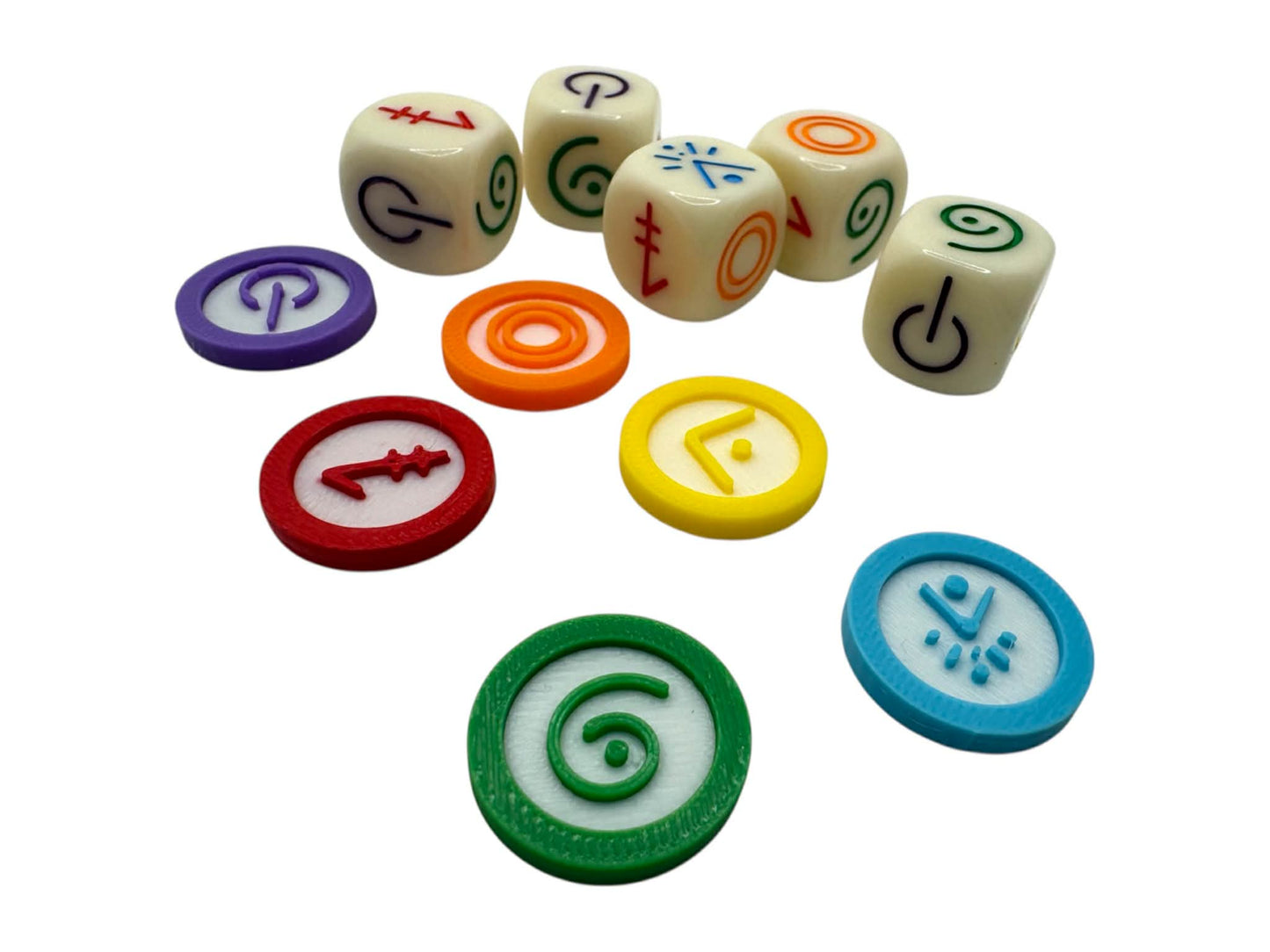 Vantage Board game 3D tokens - Board game upgrade