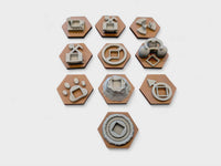 Terraforming Mars Multicolored 3D Tiles - Board Game Upgrade