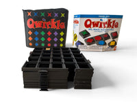 Qwirkle Travel Tile Grids – Board Game Organizer Accessory - Pack of 12