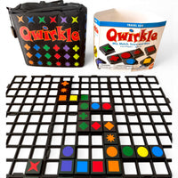 Qwirkle Travel Tile Grids – Board Game Organizer Accessory - Pack of 12