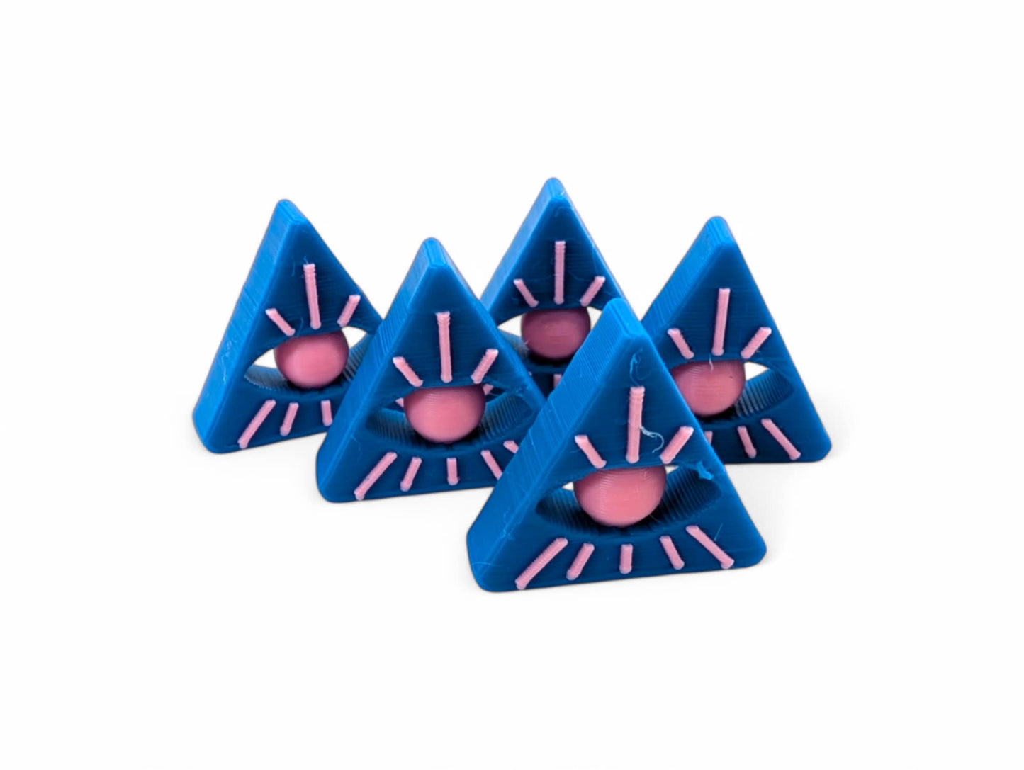 Arcs Board Game 3D Resource Tokens – Set of 25 (5 Types)