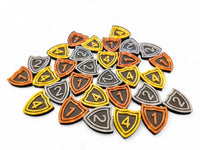 Spirit Island Defense Token Upgrade – 1, 2, 4 Values