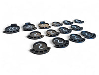 Nemesis Wound Marker Bases – Set of 14 | Board Game Upgrades & Accessories