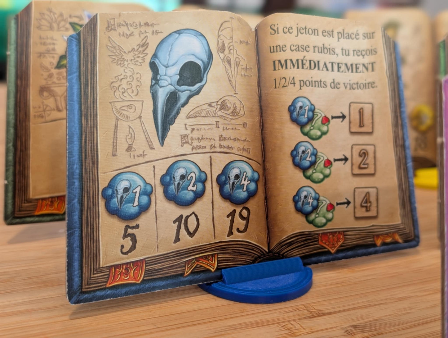 The Quacks of Quedlinburg Ingredient Book Holders (Set of 7 or 8) – Compatible with all Quacks of Quedlinburg Editions