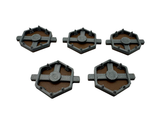 Gloomhaven - Frosthaven Compatible Bear Trap Tokens – Terrain Upgrade - Jaws of the Lion Compatible