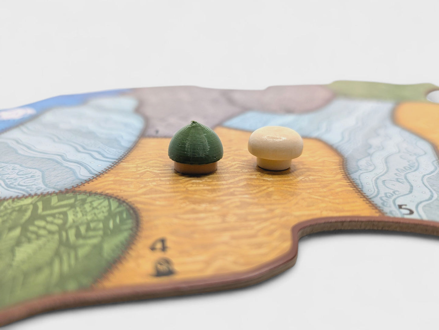 Dahan Village Huts – Set of 36 Premium 3D-Printed Tokens Compatible with Spirit Island