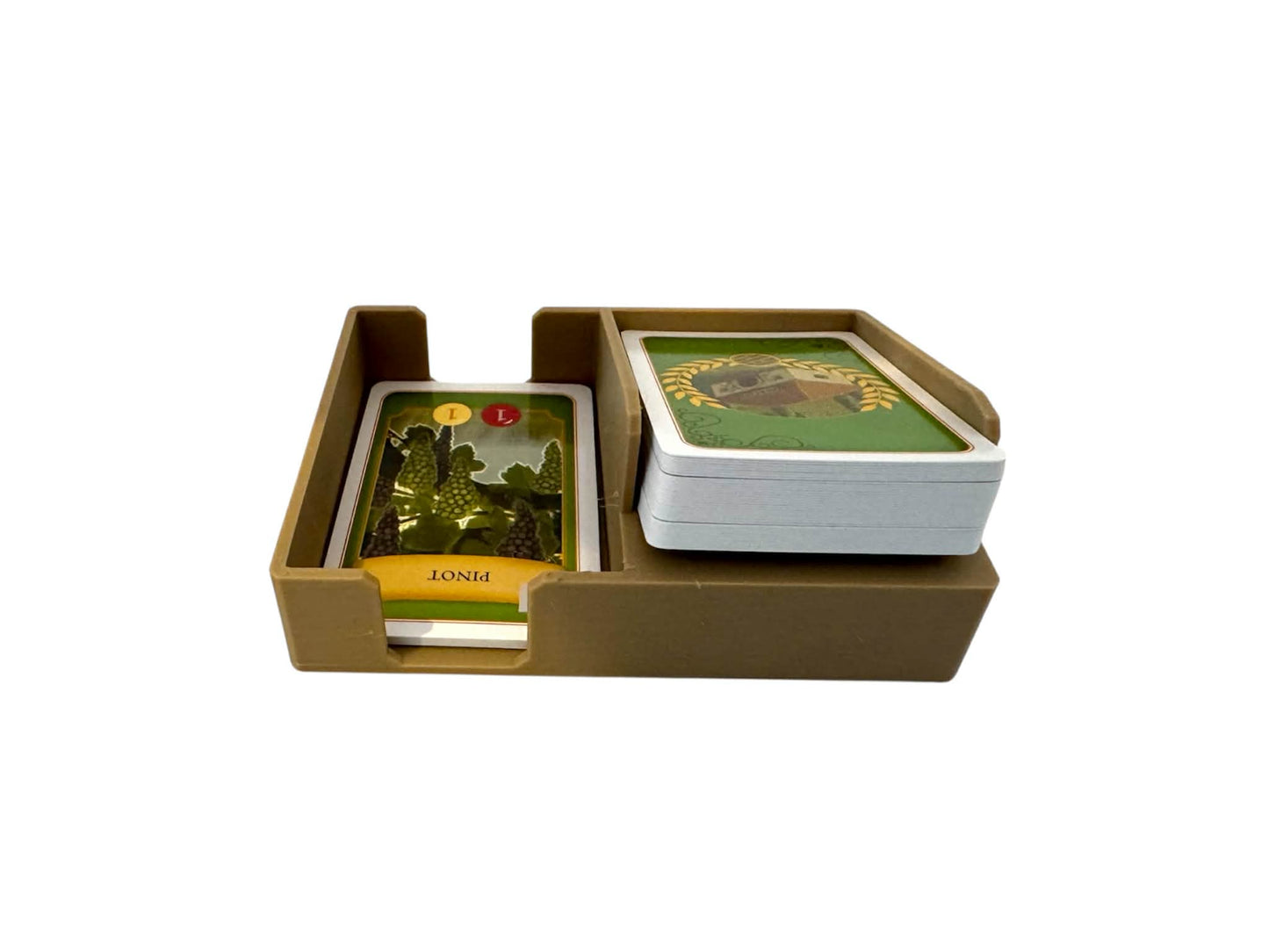 Unofficial Viticulture Draw and Discard Card Holder – Essentials Edition and Tuscany Expansion Deck Trays