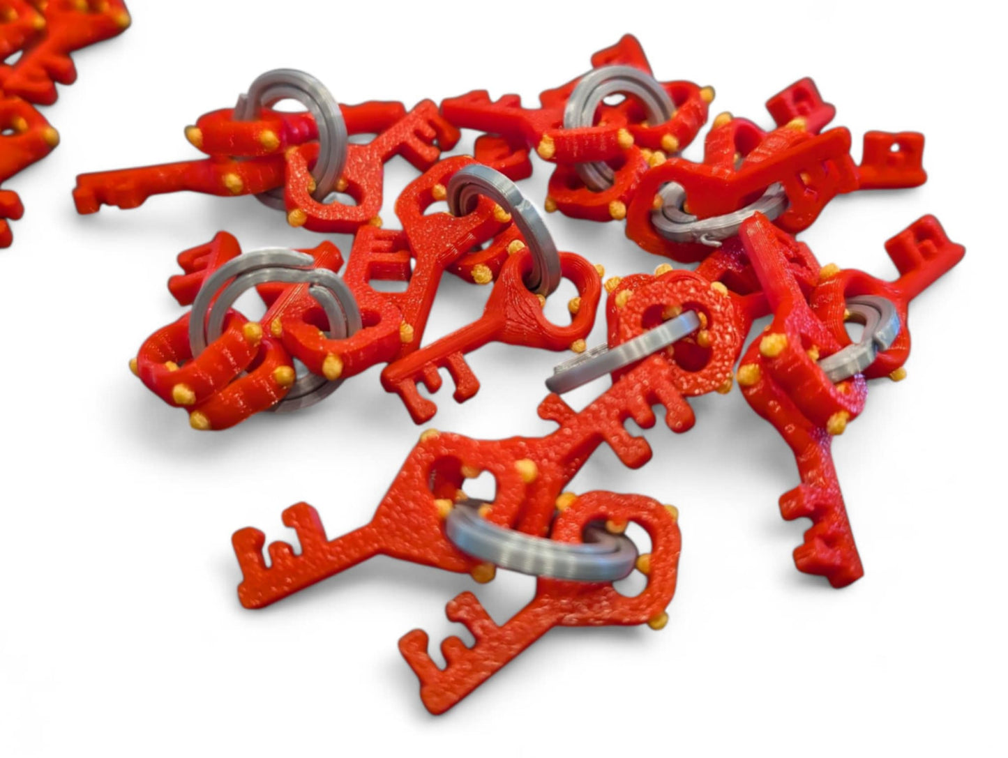 Castle Combo Keys: 3D Printed Plastic Token Upgrade Set