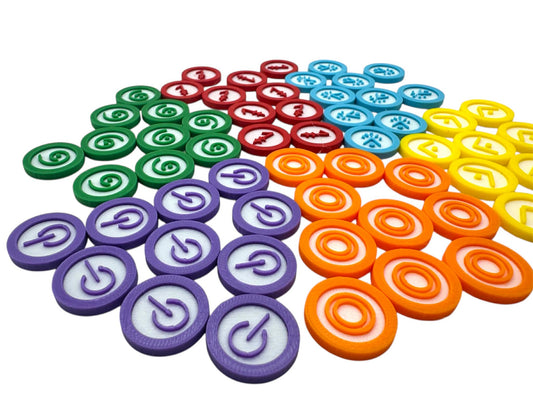 Vantage Board game 3D tokens - Board game upgrade