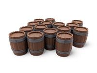 Brass Birmingham Resource Tokens Set – Deluxe Replacement for Coal, Iron & Beer Game Pieces