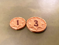 Unofficial Everdell Point Tokens - Coins tokens