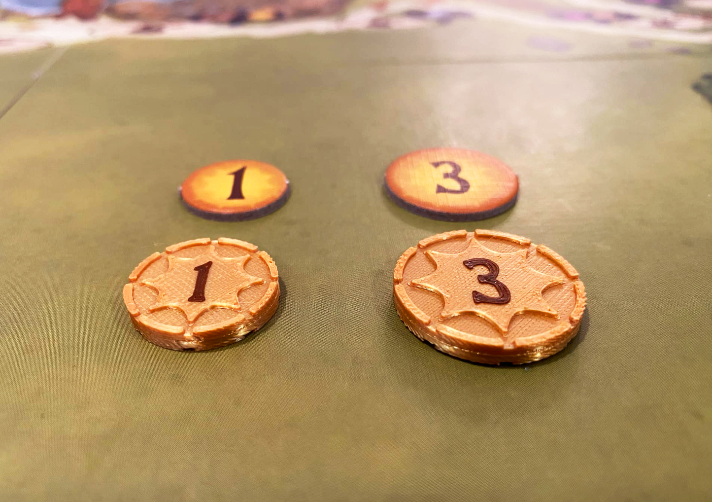 Unofficial Everdell Point Tokens - Coins tokens