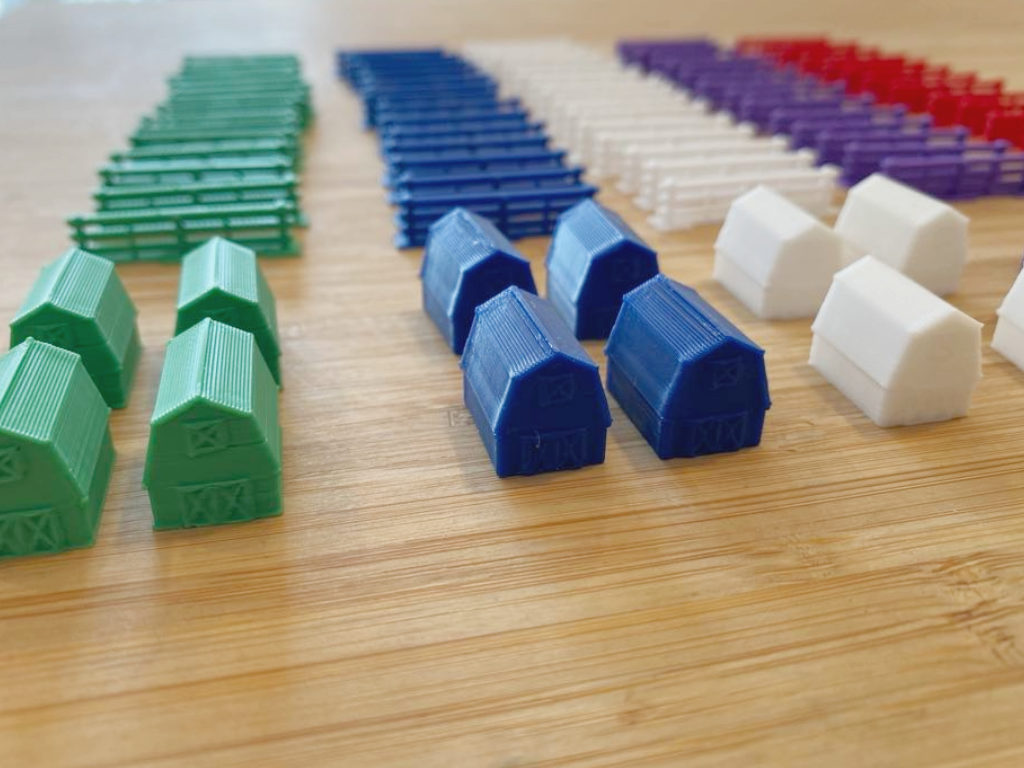 Agricola 3D fences - Agricola Barriers Upgrade