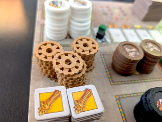 Orléans Technology Tokens (20‑Pack) – Premium Plastic Upgrade