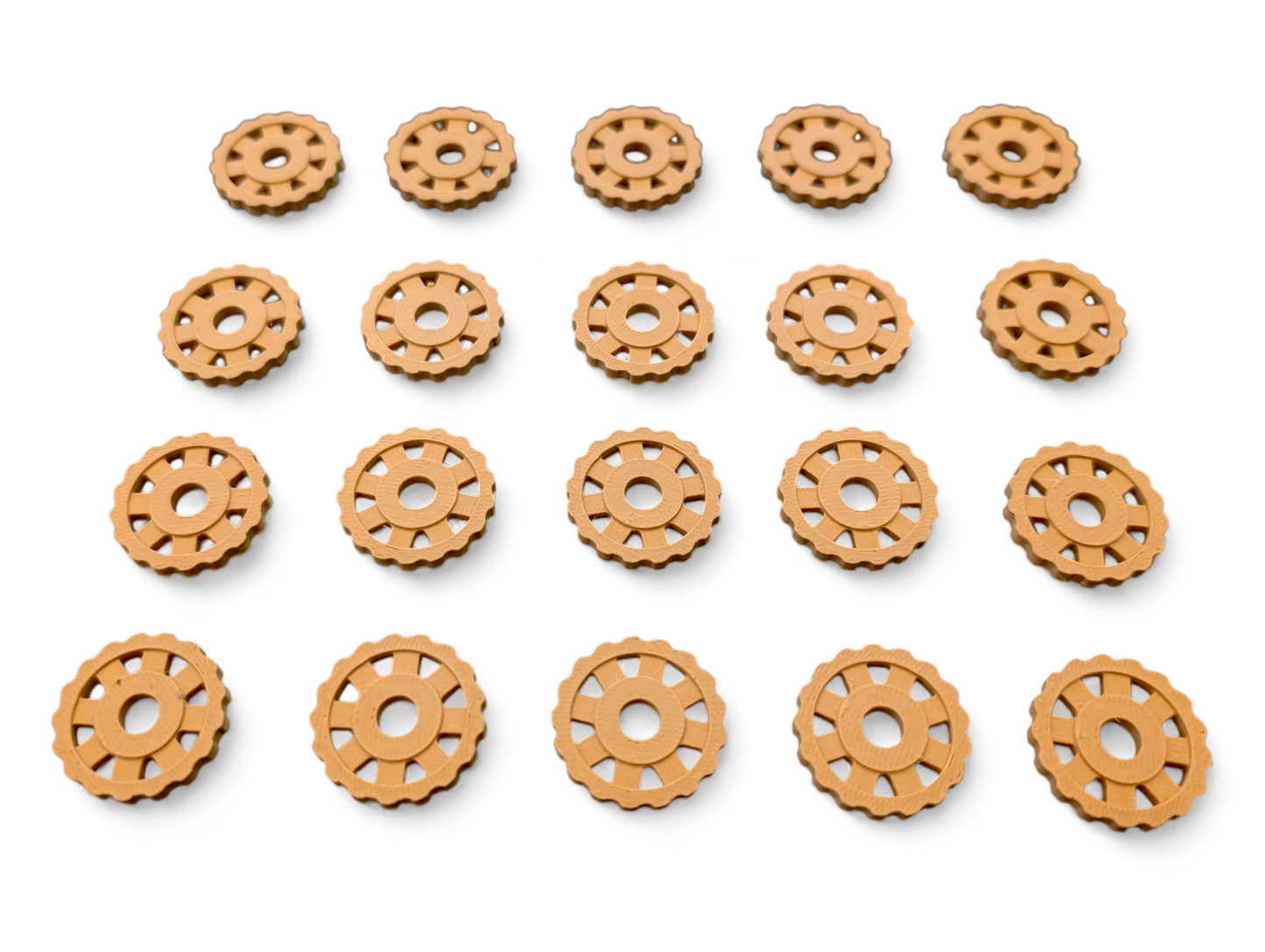 Orléans Technology Tokens (20‑Pack) – Premium Plastic Upgrade
