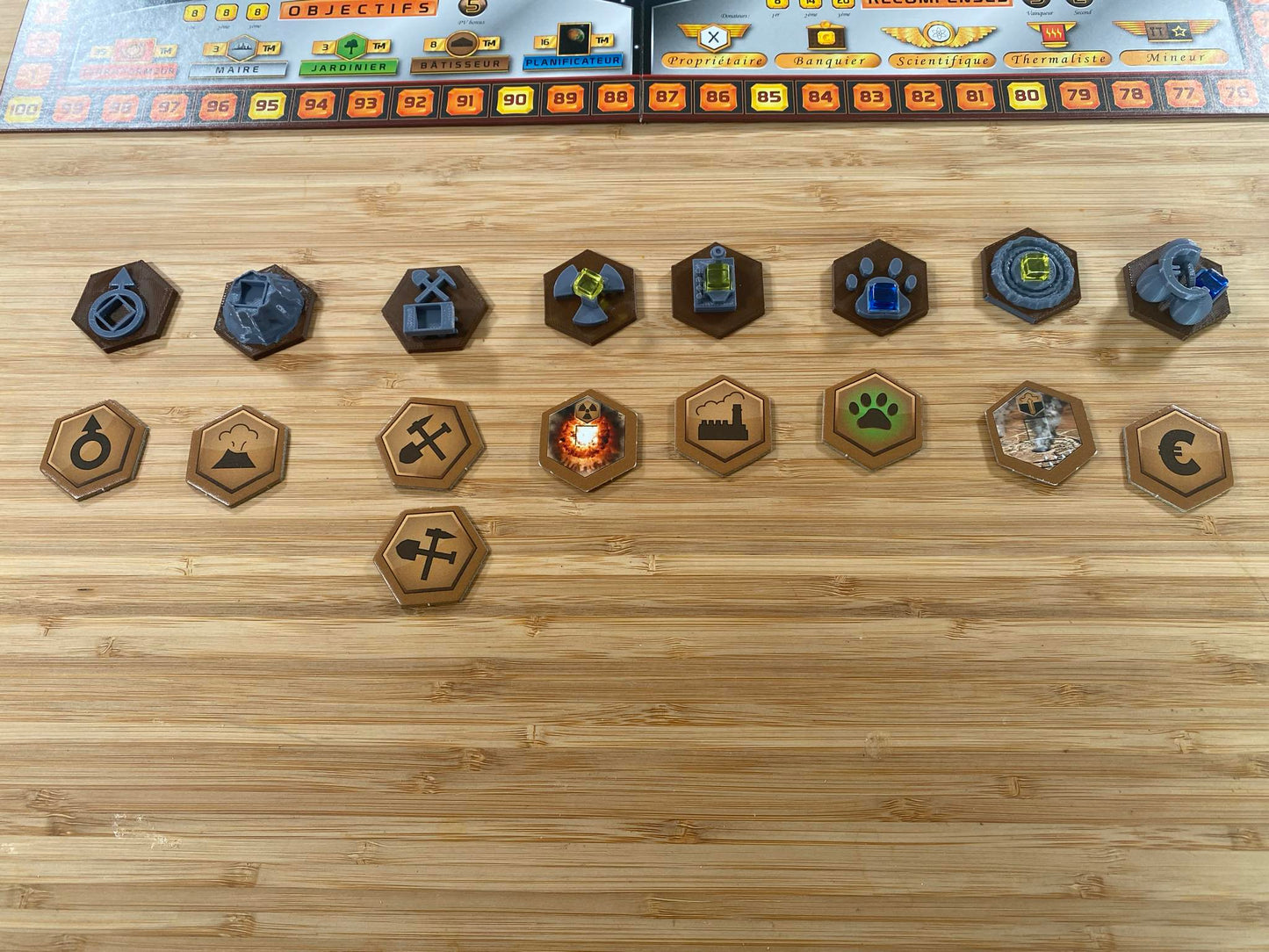 Terraforming mars all tiles top