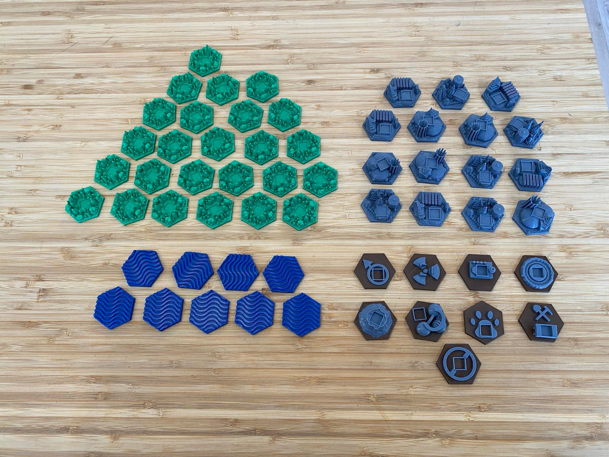 Terraforming mars all tiles top view