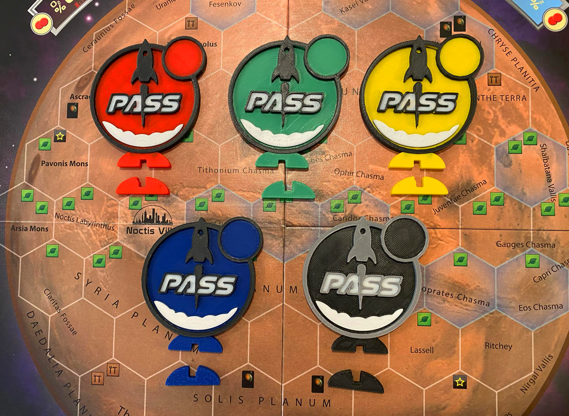 Terraforming mars pass all top