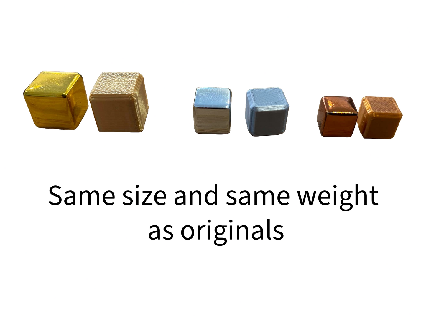 Terraforming Mars Replacement Resource Cubes | Upgraded Game Pieces | Board Game Accessories